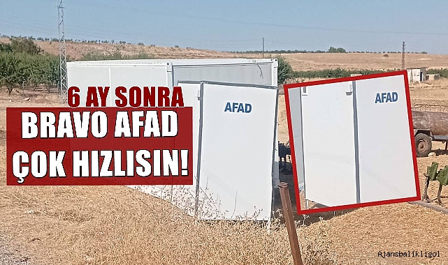 AFAD, depremzedeler ile dalga geçti! 6 ay sonra tuvalet yolladı