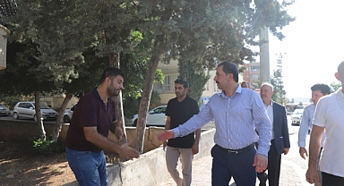 Başkan Baydilli saha gezilerini sürdürüyor 