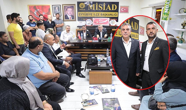 Başkan Beyazgül'den Başkan Batur'a ziyaret