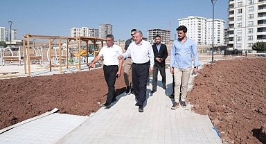 Başkan Beyazgül: Kentte yeşil alan oranını artırıyoruz