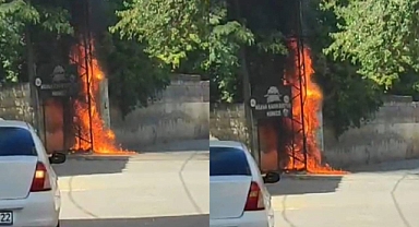 Hilva’da aşırı sıcak ve tüketimden dolayı trafo patladı! 