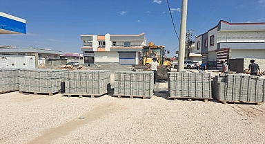 Hürriyet mahallesinde cadde ve sokaklar yenileniyor