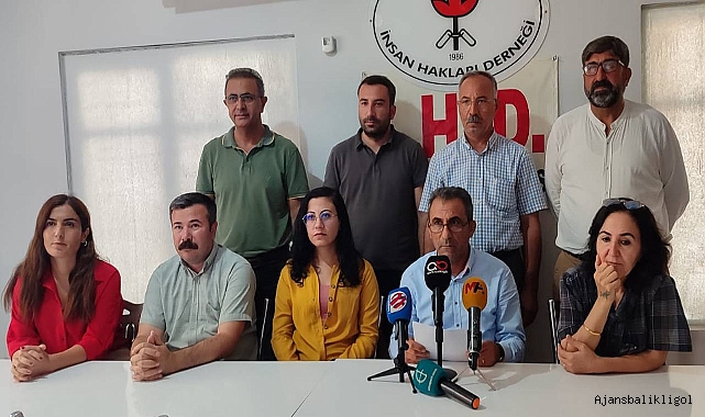 İHD Urfa Şubesinden 'Gözlem ve Sınıflandırma Merkezleri' tepkisi