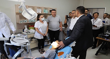 İl Sağlık Müdürü Solmaz, hastane ziyatretlerine devam ediyor