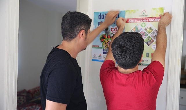 Karaköprü'de sıfır atık ve geri dönüşüm seferberliği sürüyor