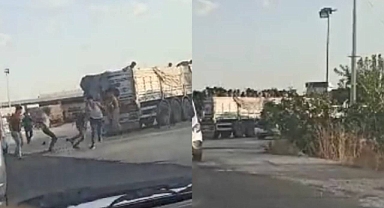 Mülteciler, Şanlıurfa’ya TIR ile geldi