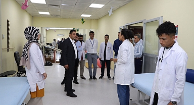Sağlık Müdürü Solmaz, Akçakale Devlet Hastanesi'ni inceledi