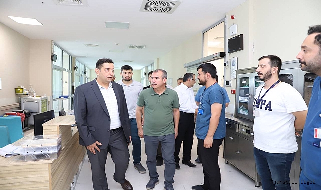 Sağlık Müdürü Solmaz, Suruç’ta ki sağlık tesislerini yerinde değerlendirdi