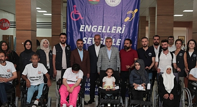 Urfa'da 27 engelli bireye tekerlekli sandalye dağıtımı yapıldı
