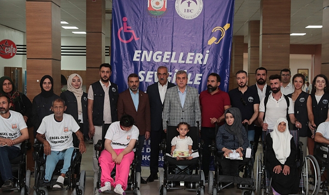 Urfa'da 27 engelli bireye tekerlekli sandalye dağıtımı yapıldı