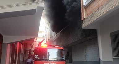 Urfa'da bir iş yerinde korku dolu anlar! İtfaiye ekipleri sevk edildi 