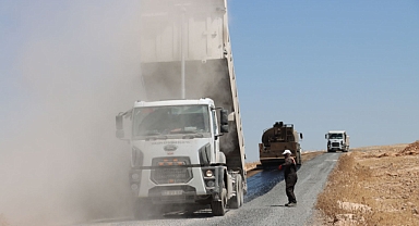 Urfa'da kırsal yollar asfaltla buluşuyor 