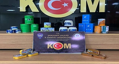 Urfa’da piyasa değeri 1 milyon TL olan kaçak ürünler ele geçirildi