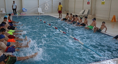 Viranşehir belediyesi ile yüzme bilmeyen çocuk kalmayacak