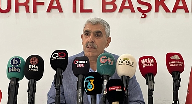 YRP Urfa İl Başkanı Yetimoğlu, basınla bir araya geldi