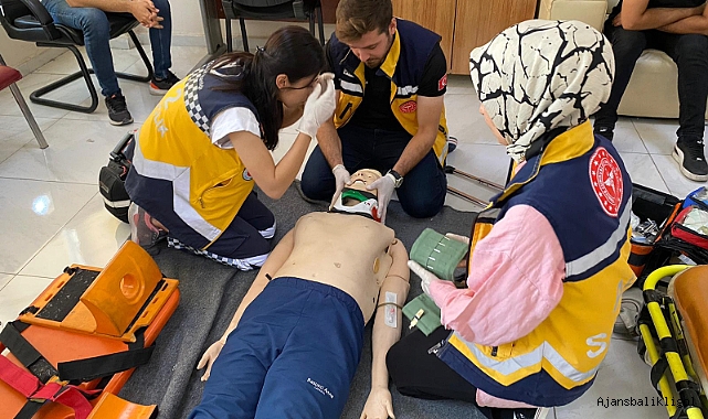 112 Acil çalışanlarına TİLYAD eğitimi verildi