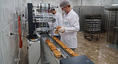 Ahmet Yesevi Sosyal Kompleksinde glutensiz ekmek üretimi başladı 