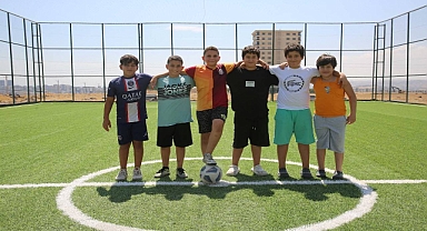Batıkent’te çocuklar için yeni saha kazandırıldı