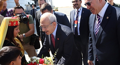 CHP Lideri Kılıçdaroğlu Şanlıurfa'ya geldi