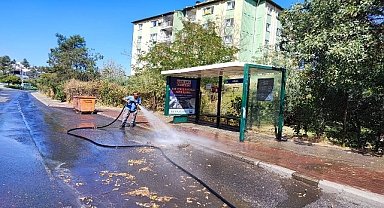 Eyyübiye personelleri temizlik için zamanla yarışıyorlar