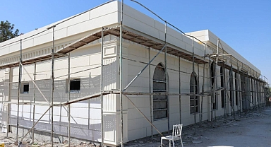 Gastronomi merkezi inşaatı hızla yükseliyor