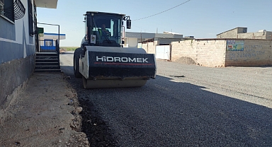 Hürriyet Mahallesi'nde sathi kaplama çalışmaları sona erdi