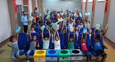 Karaköprü’de öğrencilere sıfır atık eğitimi veriliyor