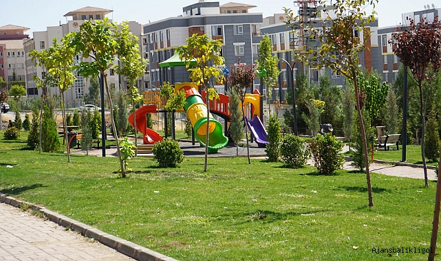 Karaköprü'de yeşil alan oranı artırılıyor