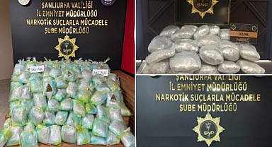 Şanlıurfa'da uyuşturucu operasyonu! 4 gözaltı