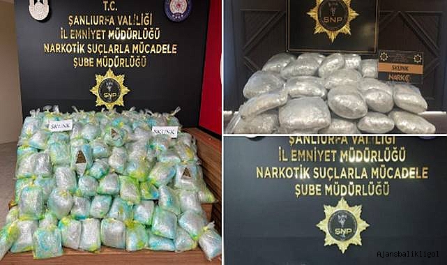 Şanlıurfa'da uyuşturucu operasyonu! 4 gözaltı