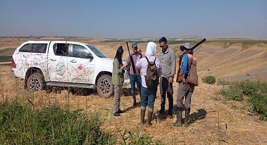 Şanlıurfa’da yasa dışı av yapan şahıslara ceza yağdı! 