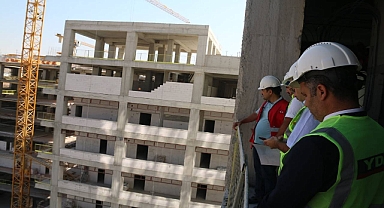 Şanlıurfa Şehir Hastanesi’nde inceleme