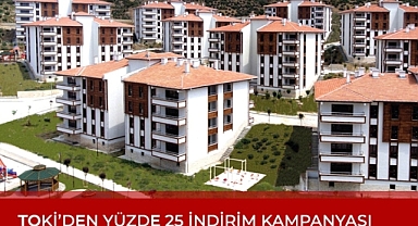 TOKİ’den yüzde 25 indirim kampanyası