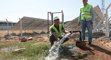 Urfa'da enerji yatırımları GES içme suyu kuyularında uygulanıyor 