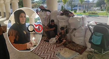 Urfa'da kirasını ödeyemeyen aile ev sahibi tarafından sokağa atıldı