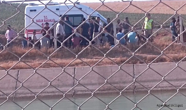 Urfa'da sulama kanalı yine can aldı!