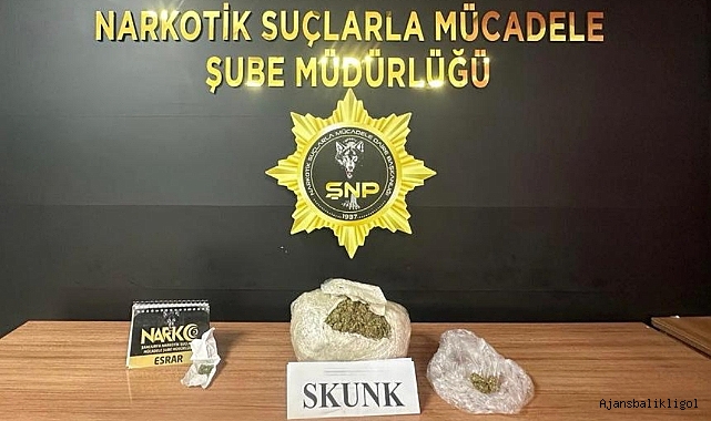 Urfa'da uyuşturucu operasyonu! 1 göz altı