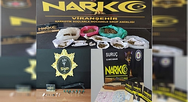 Urfa’da uyuşturucu tacirlerine büyük darbe! 8 gözaltı 