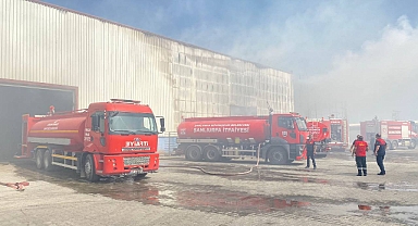 Urfa OSB'de fabrika yangını!