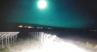 Urfa semalarında görüntülenen meteor ile ilgili açıklama!