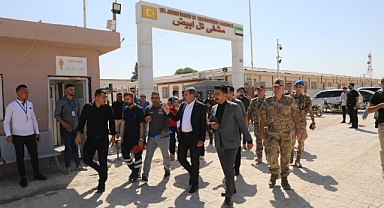 Vali Şıldak, Barış Pınarı bölgesinde 