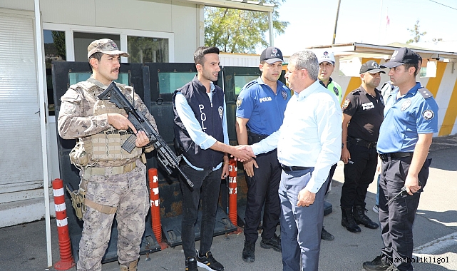 Vali Şıldak, Hilvan'da uygulama noktasını inceledi