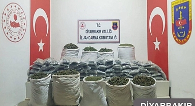 Yüklü miktarda uyuşturucu madde ele geçirildi