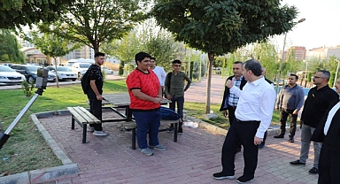 Başkan Baydilli mesaiye Doğukent'te başladı