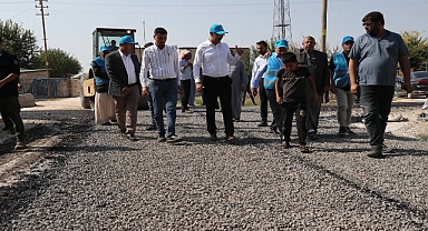 Başkan Kuş, kırsalda asfalt çalışmalarını başlattı