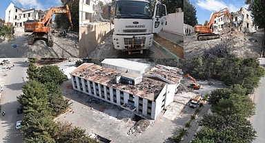 Başkan Özyavuz: Harran Devlet Hastanesinin yıkımına başladık