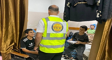 Fecr İnsani Yardım Derneği Gazze’ye yardımlarını ulaştırdı
