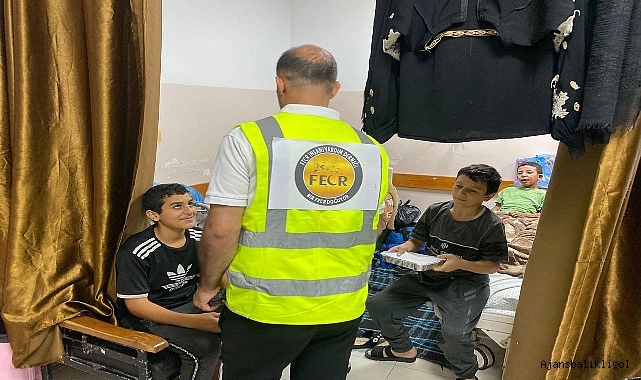 Fecr İnsani Yardım Derneği Gazze’ye yardımlarını ulaştırdı