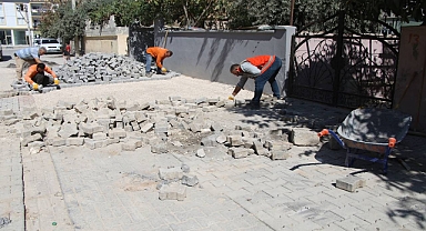 Haliliye’de deforme olan yollar yeniden onarılıyor