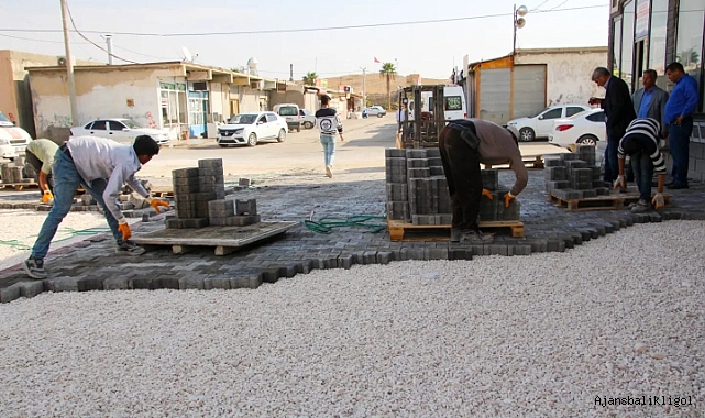 Harran Belediye çarşısının çehresi değişiyor